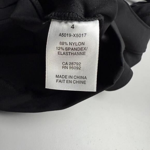 ABS ALLEN SCHWARTZ Halter Neck Cut Out Back Top Sz 4 - Picture 6 of 6